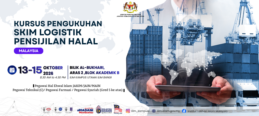 Banner Kursus Kursus Pengukuhan Skim Logistik Pensijilan Halal Malaysia